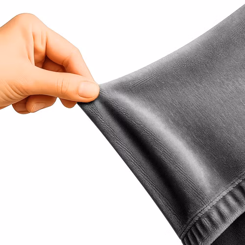 Hörnsofföverdrag Mörkgrå Velour – Elastiskt & Hållbart (145-185 cm)