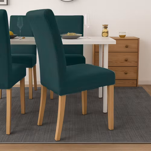 Stolsöverdrag Set om 6 – Flaskgrön Elastiska & Mjuka (65x40x35 cm)