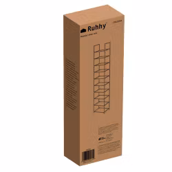 Modular Shoe Shelf – 10 Hyllor för Organisering av Skor, Kompakt & Flexibel