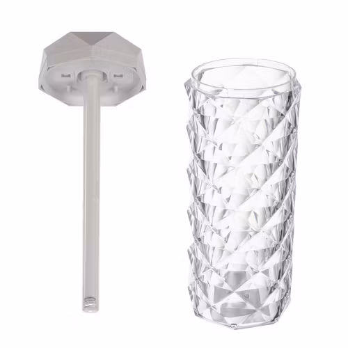 2-in-1 Air Humidifier & LED Night Lamp with Rose Effect – Silent and Decorative