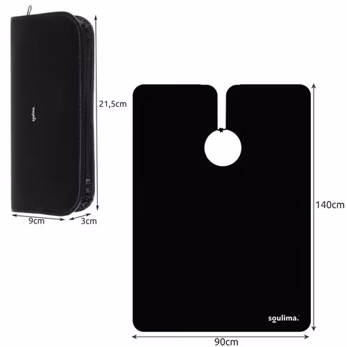 Frisörsax Set  2 Saxar + Tillbehör – Komplett Kit med Fodral