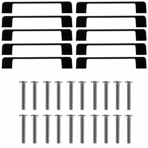 Møbelgreb 10-pak Mat Sort – Stilfulde greb 96 mm