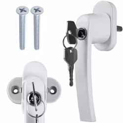 Window Handle Lockable With Key – Safety For Children's Rooms