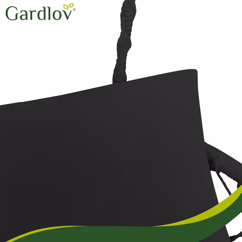 Dynor till hänggunga – sittdyna + 2 kuddar (svart)