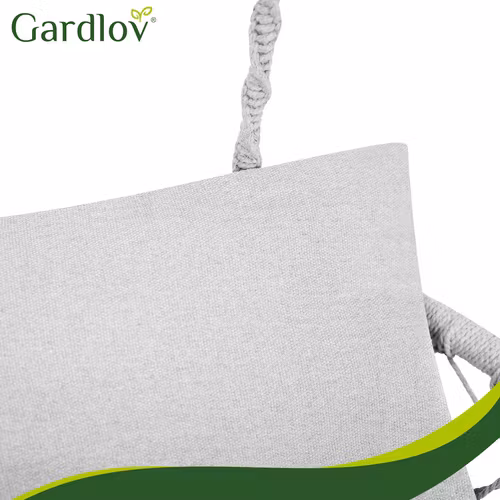 Dynor till hänggunga – sittdyna + 2 kuddar (grå)