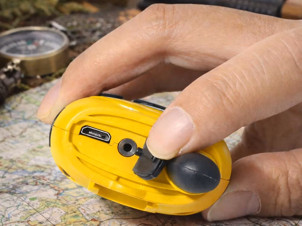 Walkie Talkie 2-pack Baofeng BF-T6 – 2 km räckvidd & uppladdningsbara