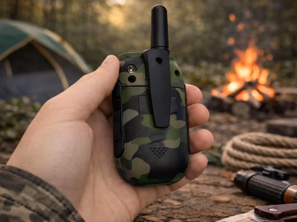 Walkie Talkie 2-pack Baofeng BF-T6 – 2 km räckvidd & uppladdningsbara