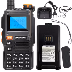 Walkie Talkie – Baofeng UV-K61 PRO - 30 km räckvidd & 2600 mAh