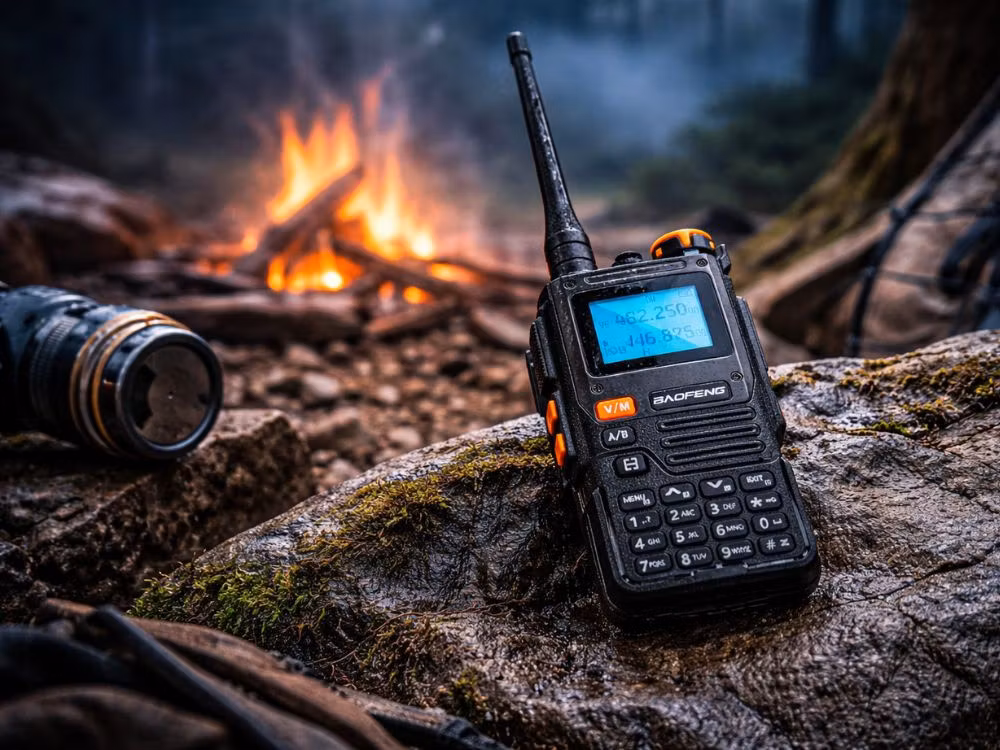 Walkie Talkie – Baofeng UV-K61 PRO - 30 km räckvidd & 2600 mAh