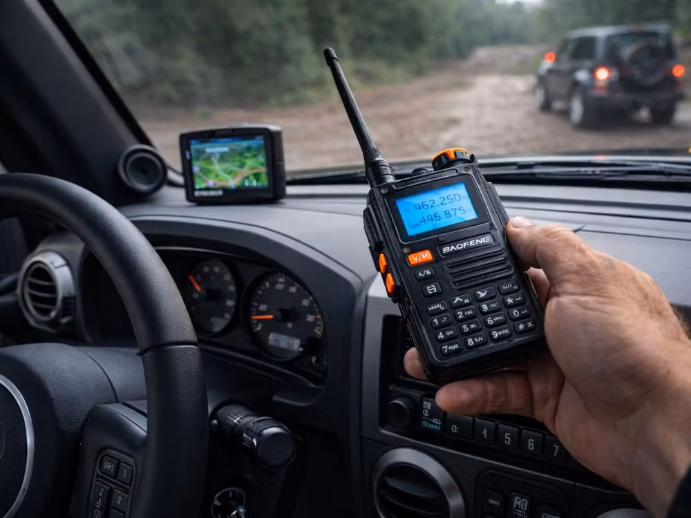 Walkie Talkie – Baofeng UV-K61 PRO - 30 km räckvidd & 2600 mAh