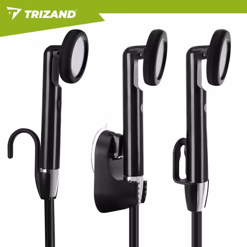 Portabel campingdusch USB 2200mAh – med pump