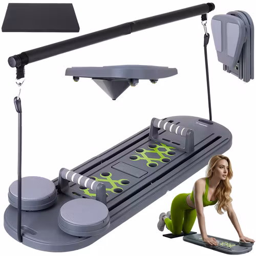 Multifunktionell träningsbräda Pilates 97 cm – hemmaträning