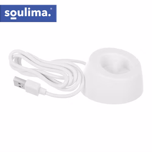 Sonic eltandborste 90 000 rpm vit – Soulima X800 med 6 borsthuvuden