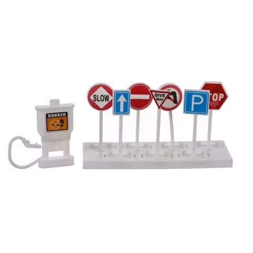 Parkeringsgarage leksak 4 våningar – med hiss, ljus & ljud