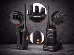 Baofeng BF-888S Walkie Talkie 2-Pack | Lång räckvidd 8 km