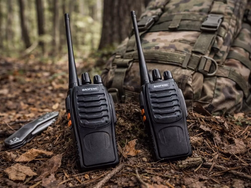 Baofeng BF-888S Walkie Talkie 2-Pack | Lång räckvidd 8 km