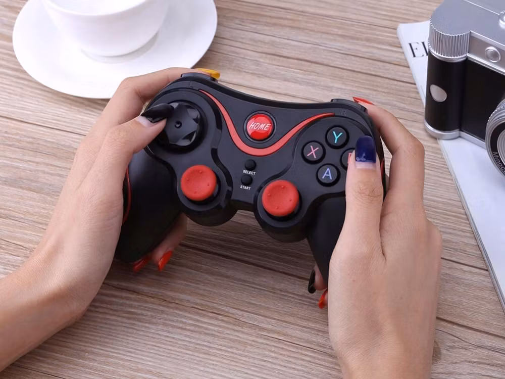 Trådlös Gamepad Bluetooth | Mobilkontroll Android & iOS