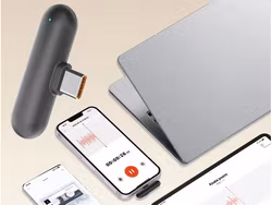 2x Wireless Lavalier Microphones USB-C | Microphone for Mobile & Vlog