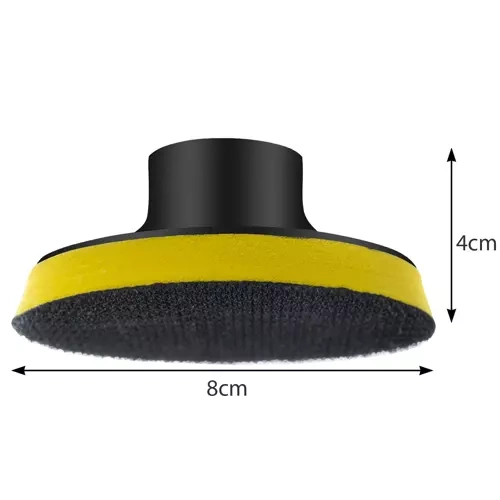 Poleringssvampar 80mm Set 12 delar – För Borrmaskin 3000 rpm