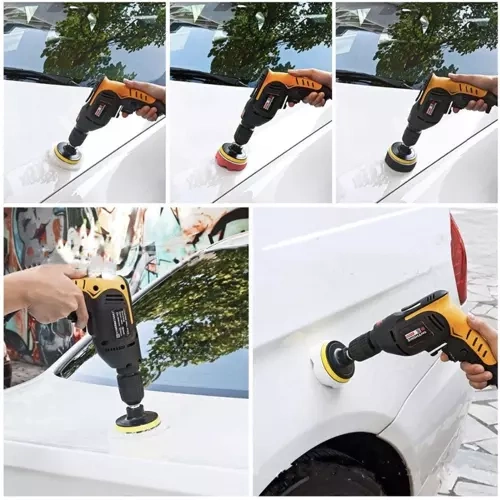 Poleringssvampar 80mm Set 12 delar – För Borrmaskin 3000 rpm