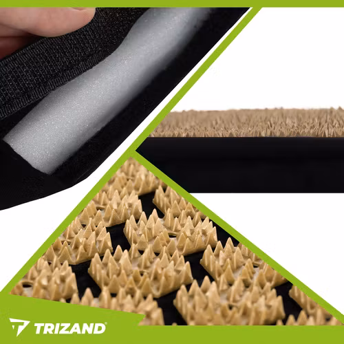 Akupressurmatta Set med Kudde & Massagebollar – Smärtlindring