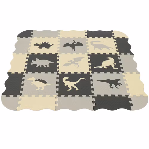 Pusselmatta Barn Skum 106x106 cm – Lekmatta