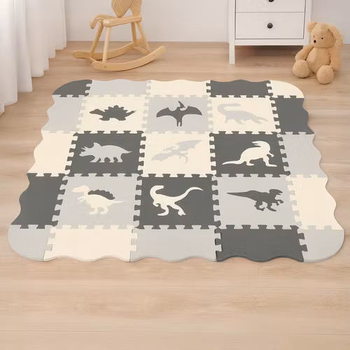 Pusselmatta Barn Skum 106x106 cm – Lekmatta