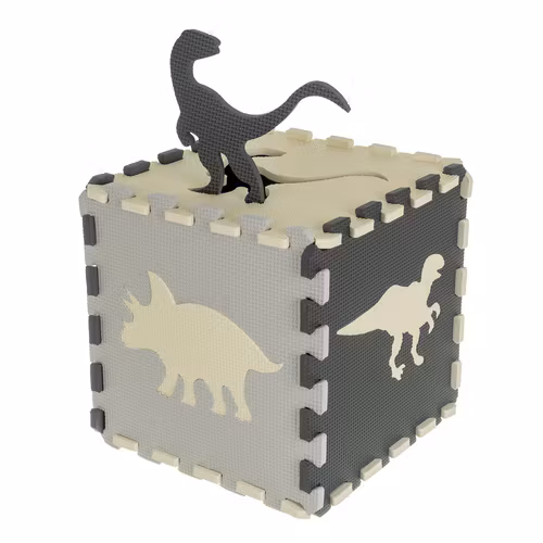 Pusselmatta Barn Skum 106x106 cm – Lekmatta