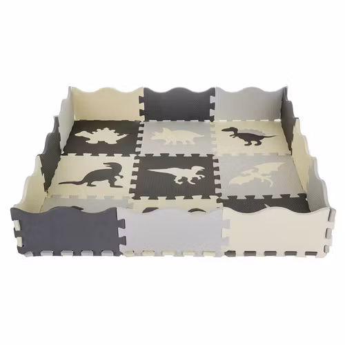 Pusselmatta Barn Skum 106x106 cm – Lekmatta