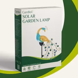 Solar lamp Peacock 40 LED – Garden lighting IP44