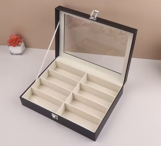 Glasögonbox 8 Fack  – Organizer & Display