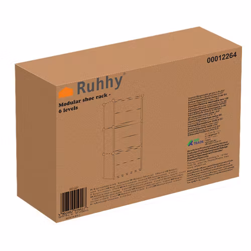 Shoe Rack Modular 3 Set – Storage for 12 Pairs of Shoes