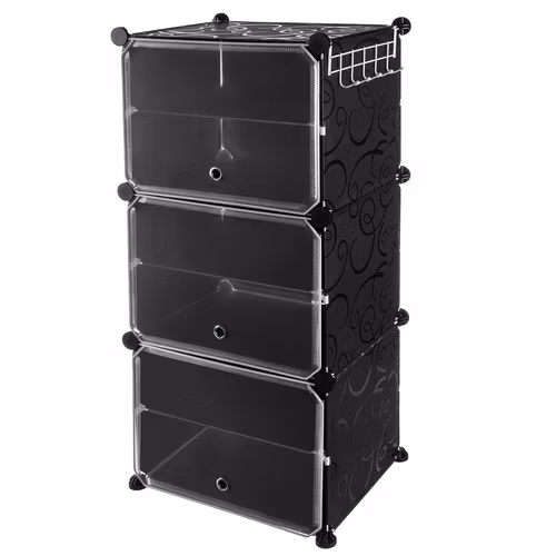 Shoe Rack Modular 3 Set – Storage for 12 Pairs of Shoes