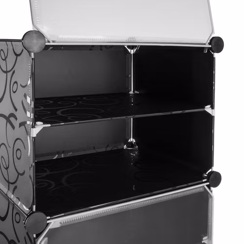 Shoe Rack Modular 3 Set – Storage for 12 Pairs of Shoes