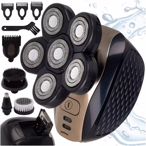 Rakapparat Herr 6-i-1 SOULIMA – Trimmer & Näshårstrimmer