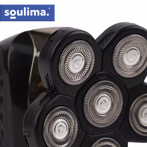 Rakapparat Herr 6-i-1 SOULIMA – Trimmer & Näshårstrimmer