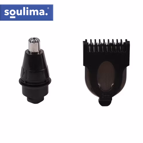 Rakapparat Herr 6-i-1 SOULIMA – Trimmer & Näshårstrimmer