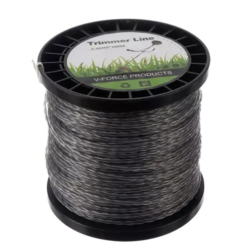 Trimmertråd 2,4 mm 100m – För Röjsåg & Grästrimmer