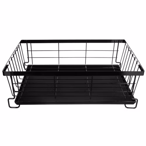 Diskställ 2 Våningar RUHHY – Stor Disktork med Bestickhållare