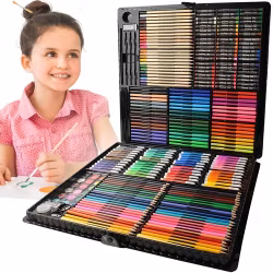 Painting Set 288 Pieces in Bag – Drawing Set for Children & Adults