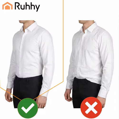 Skjorthållare Herr – Shirt Stays Justerbara