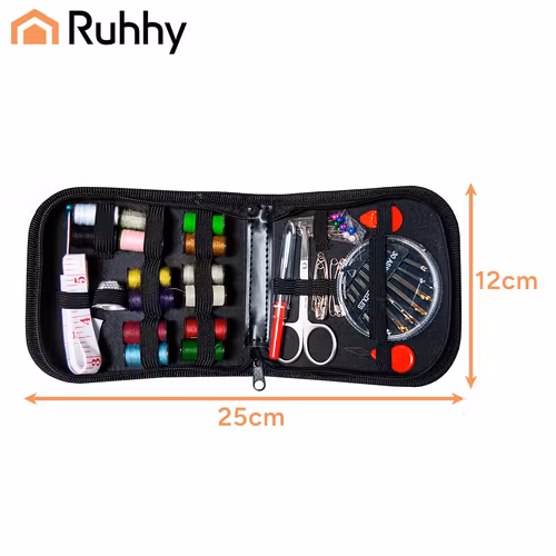 Syset 70 Delar – Kompakt Sömnadskit i Etui