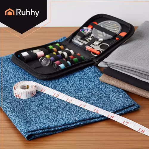 Syset 70 Delar – Kompakt Sömnadskit i Etui