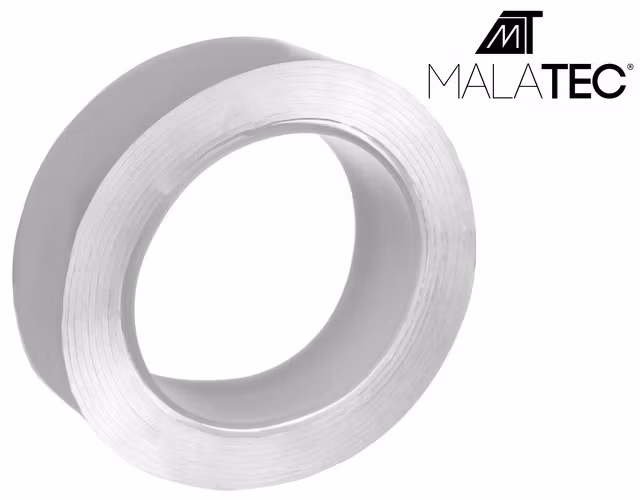 Dubbelhäftande Tejp 3m – Transparent & Återanvändbar