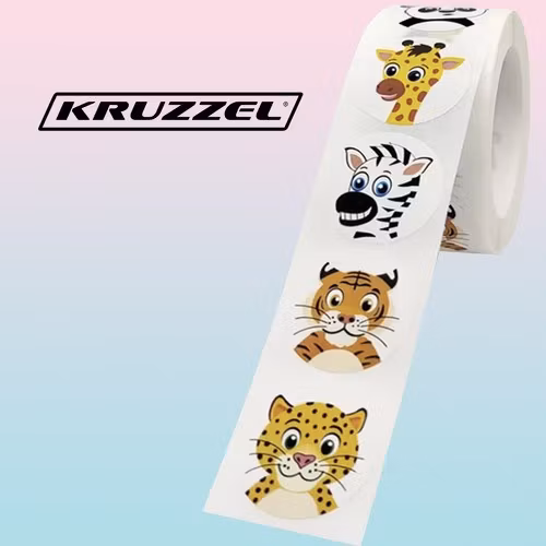 Motivationsklistermärken Barn 500 st – Belöningsstickers