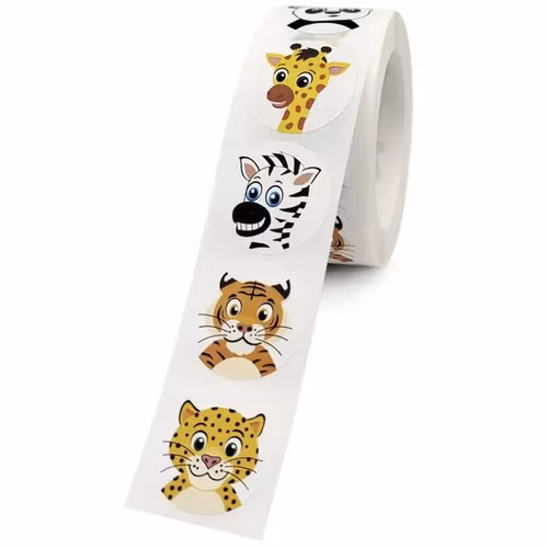 Motivationsklistermärken Barn 500 st – Belöningsstickers