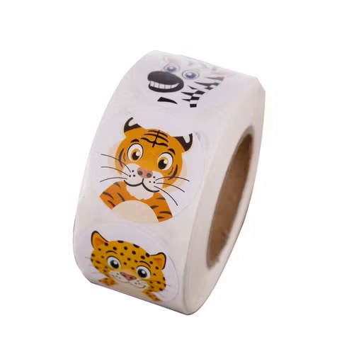 Motivationsklistermärken Barn 500 st – Belöningsstickers