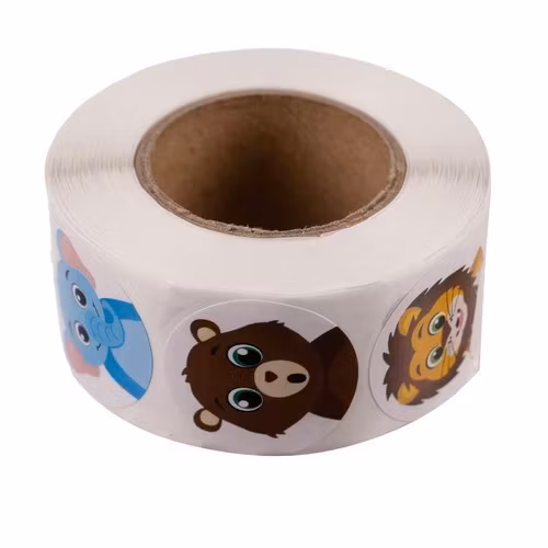 Motivationsklistermärken Barn 500 st – Belöningsstickers