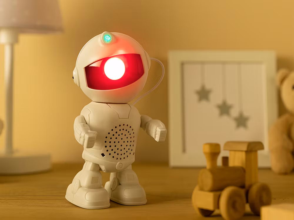 Stjärnprojektor Astronaut – Nattlampa med Bluetooth & Fjärrkontroll