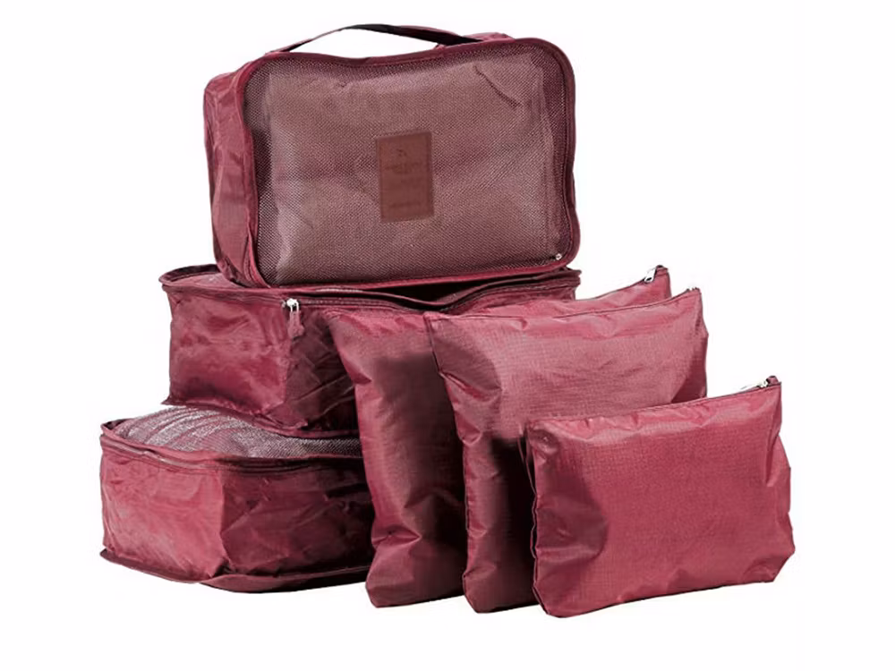 Reseorganizers 6-pack – Packpåsar för Resväska